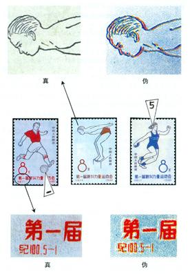 纪100《第一届新兴力量运动会》邮票
